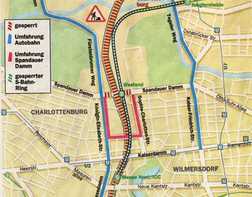 Spandauer Damm Brücke, Berlin